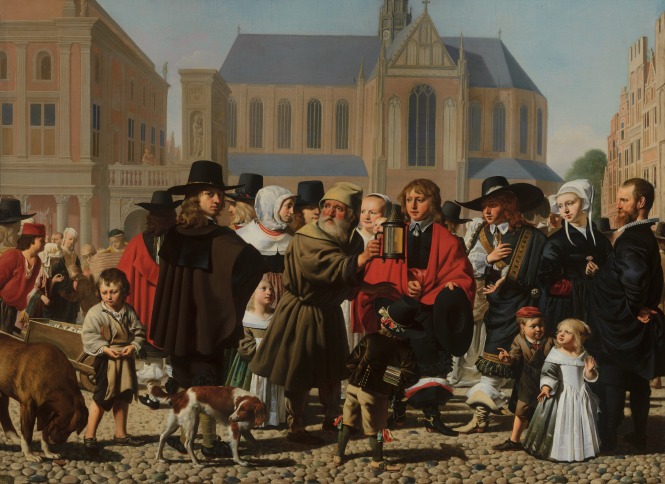 Caesar van Everdingen, Diogenes Seeks a True Man, 1652. Mauritshuis, The Hague.
